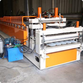 Galvanized Sheet Double Layer Roll Forming Machine